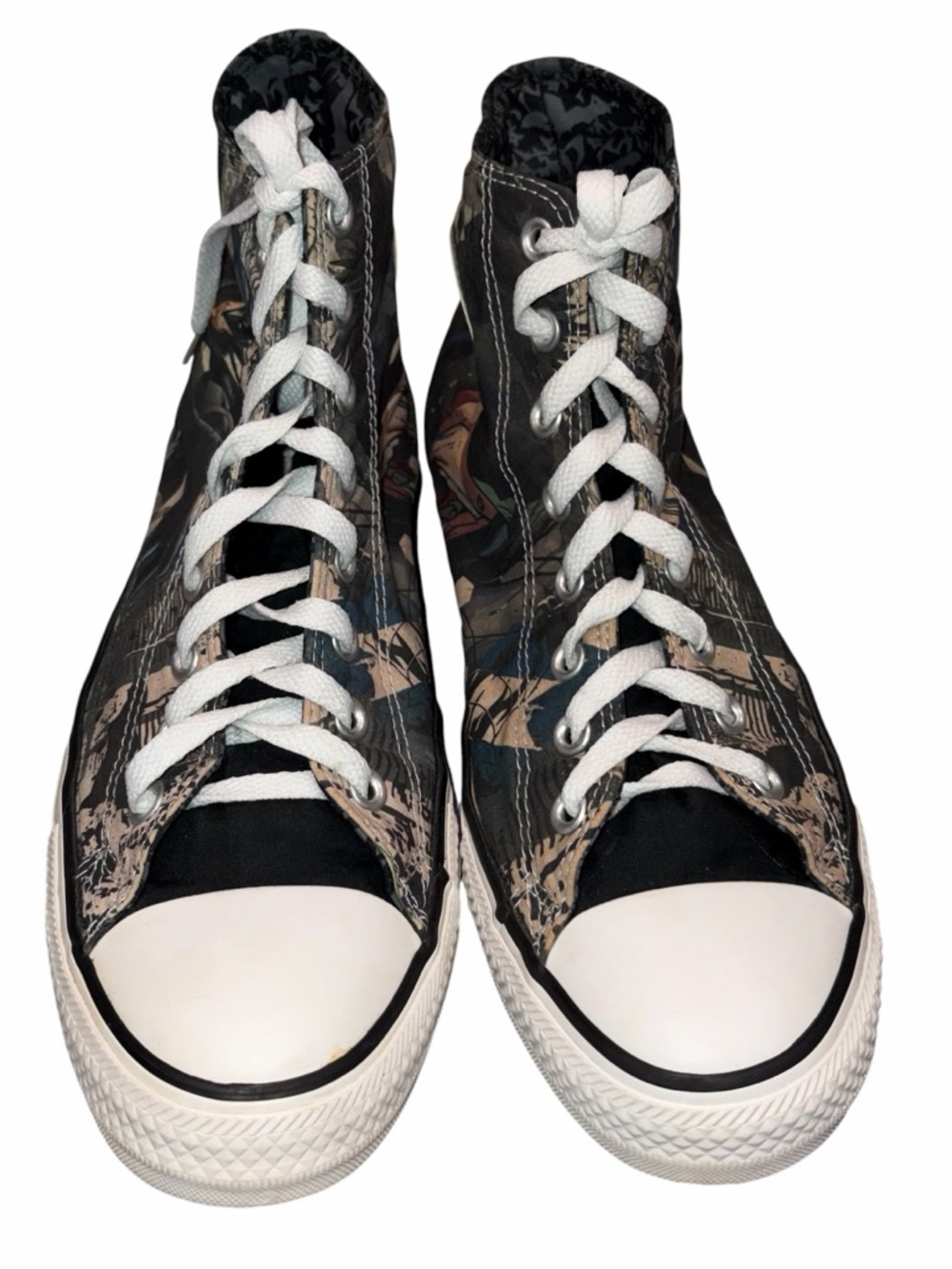 Converse All Star Chuck Taylor X DC Comics Batman High Top Sneakers size 10 - Picture 2 of 12